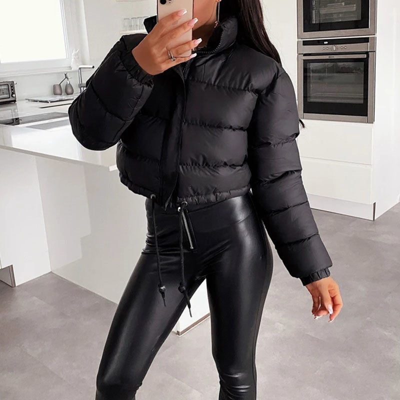 Elarova |  Gepolsterte schmale Jacke für Damen