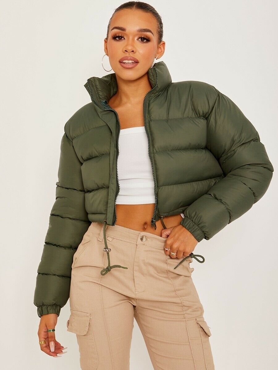 Elarova |  Gepolsterte schmale Jacke für Damen