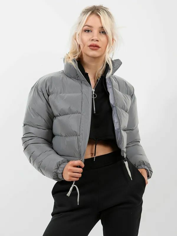 Elarova |  Gepolsterte schmale Jacke für Damen
