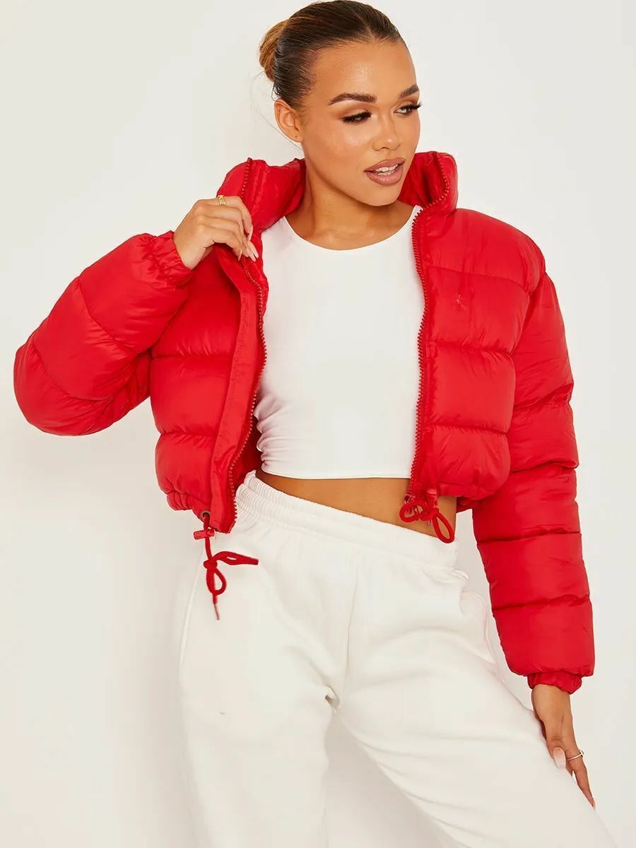 Elarova |  Gepolsterte schmale Jacke für Damen