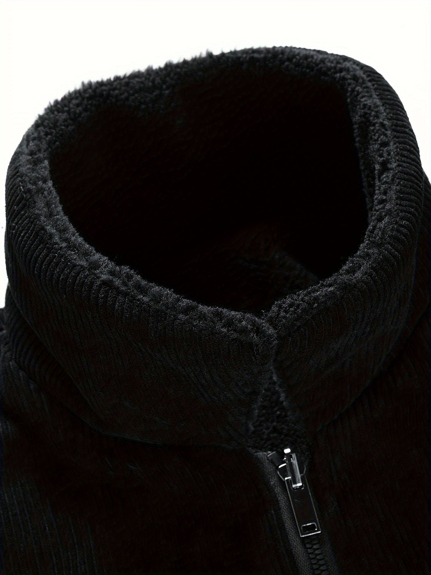 Elarova | Gestreifte Cord-Fleecejacke für Herren