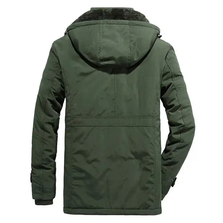 FrostGuard™ Herren Winterparkaa – Warm, Winddicht & Wasserdicht!