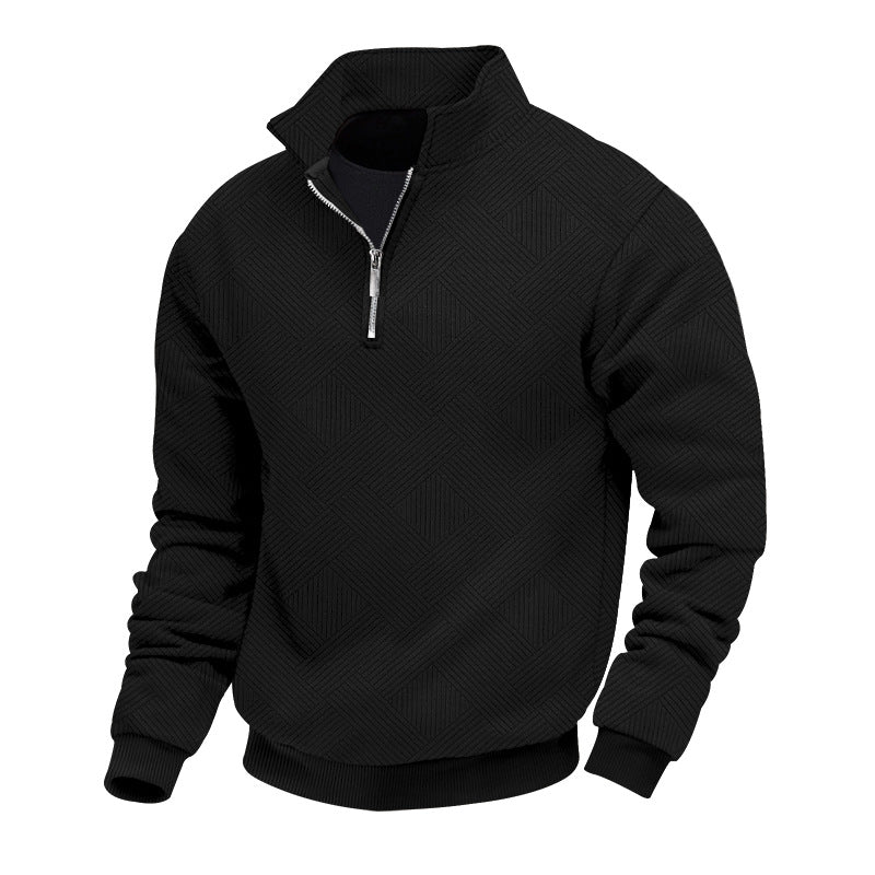 Halb-Zip Strickpullover für Herren