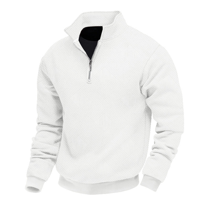 Halb-Zip Strickpullover für Herren