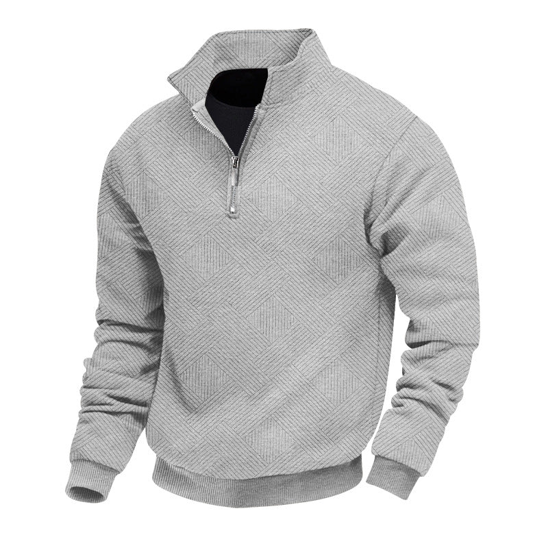 Halb-Zip Strickpullover für Herren
