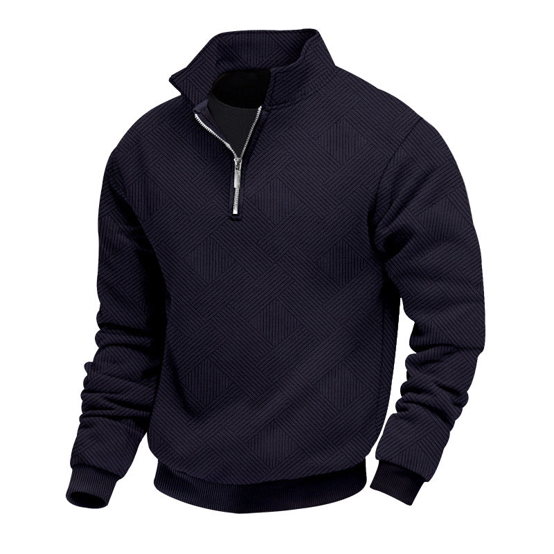 Halb-Zip Strickpullover für Herren