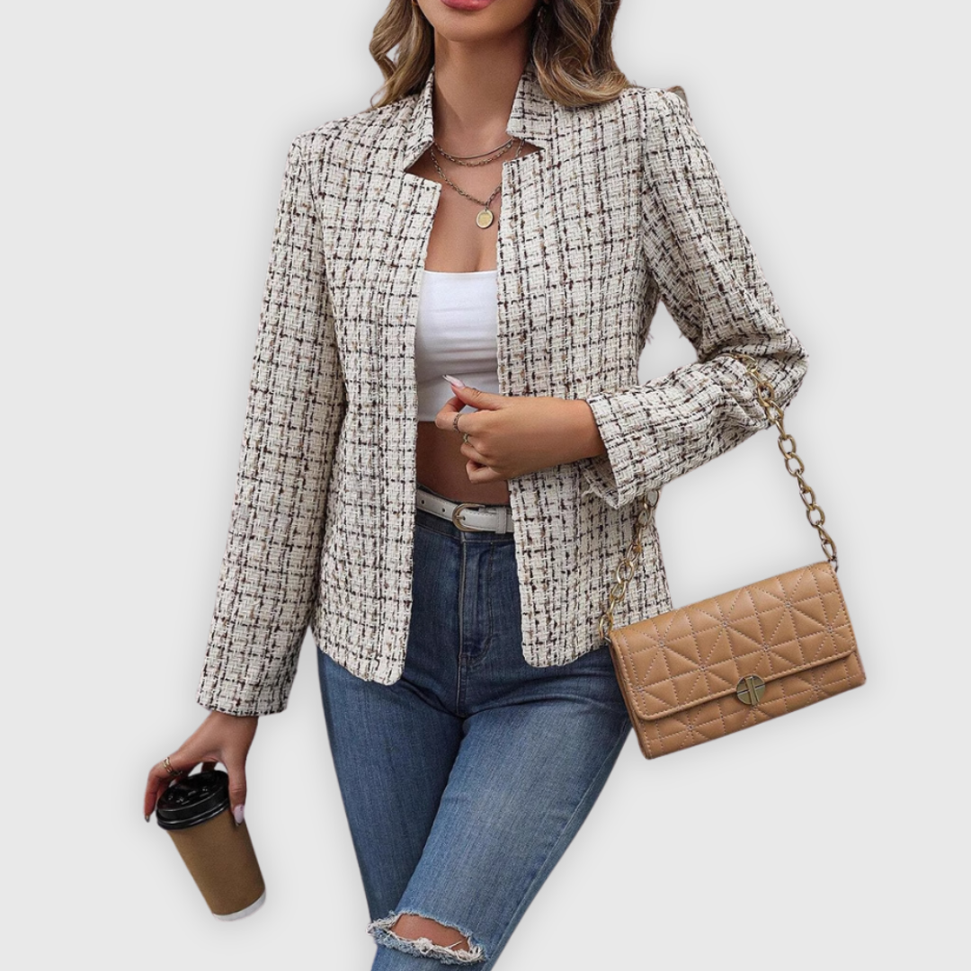 Elarova |  Handgefertigter Premium Damen Kurzblazer