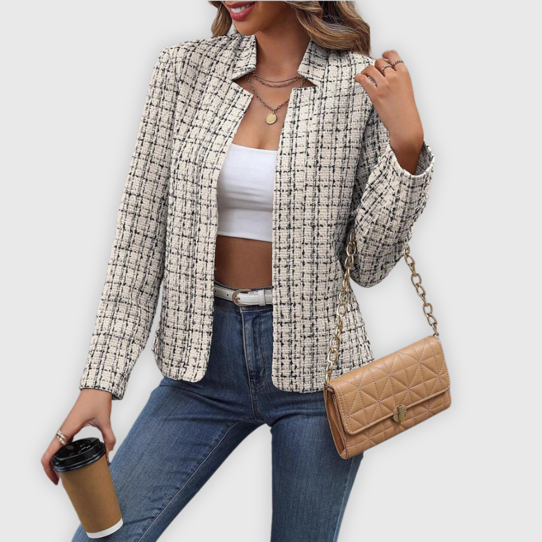 Elarova |  Handgefertigter Premium Damen Kurzblazer