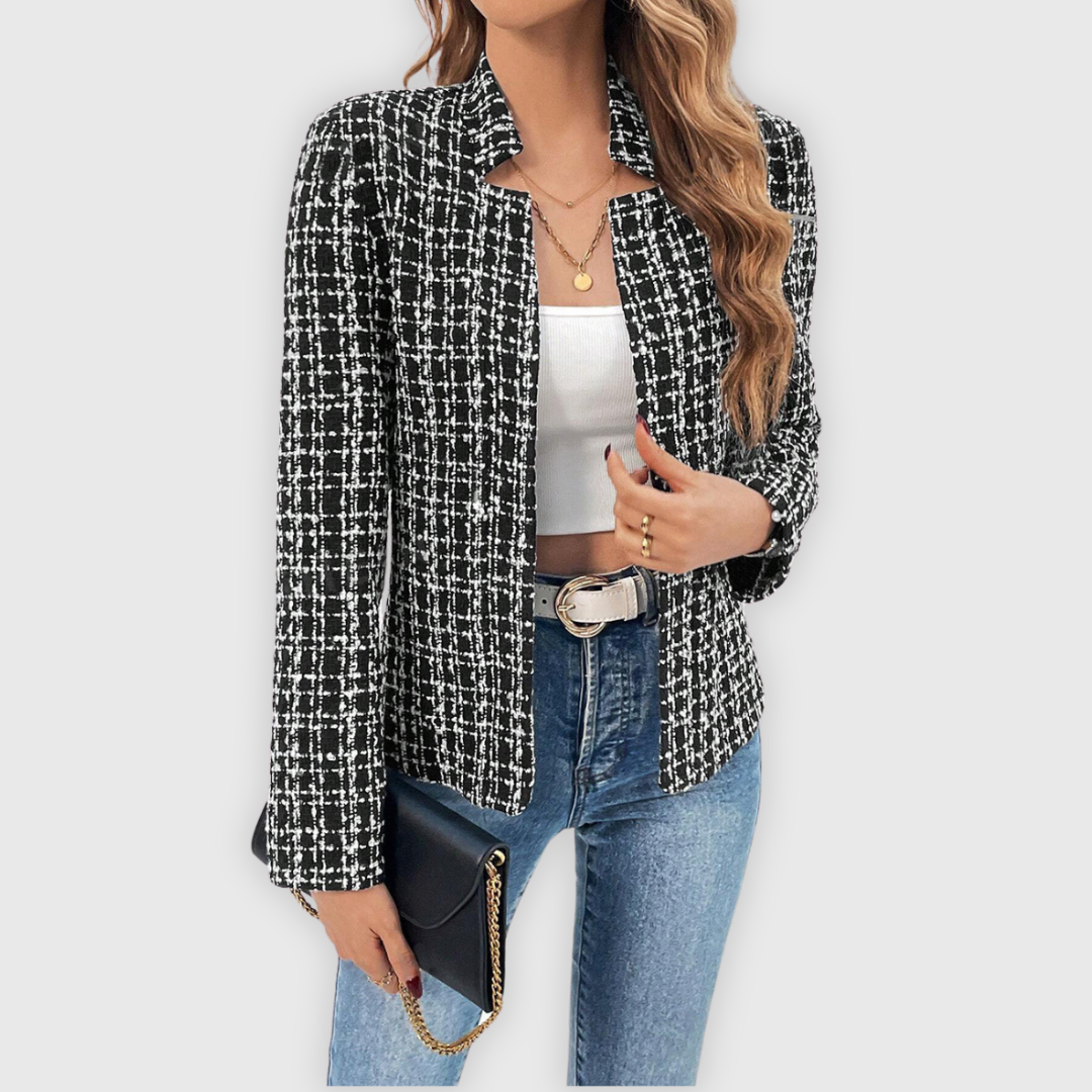 Elarova |  Handgefertigter Premium Damen Kurzblazer