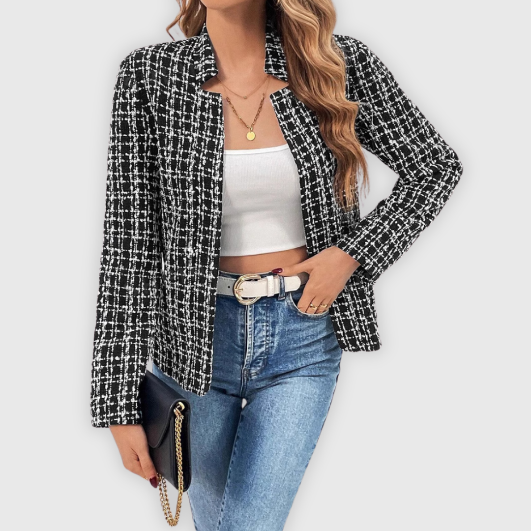 Elarova |  Handgefertigter Premium Damen Kurzblazer