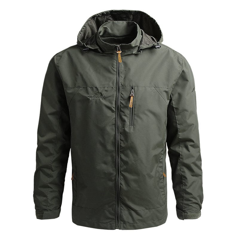Stilvolle und bequeme wasserdichte Winterjacke mit Kapuze für Männer