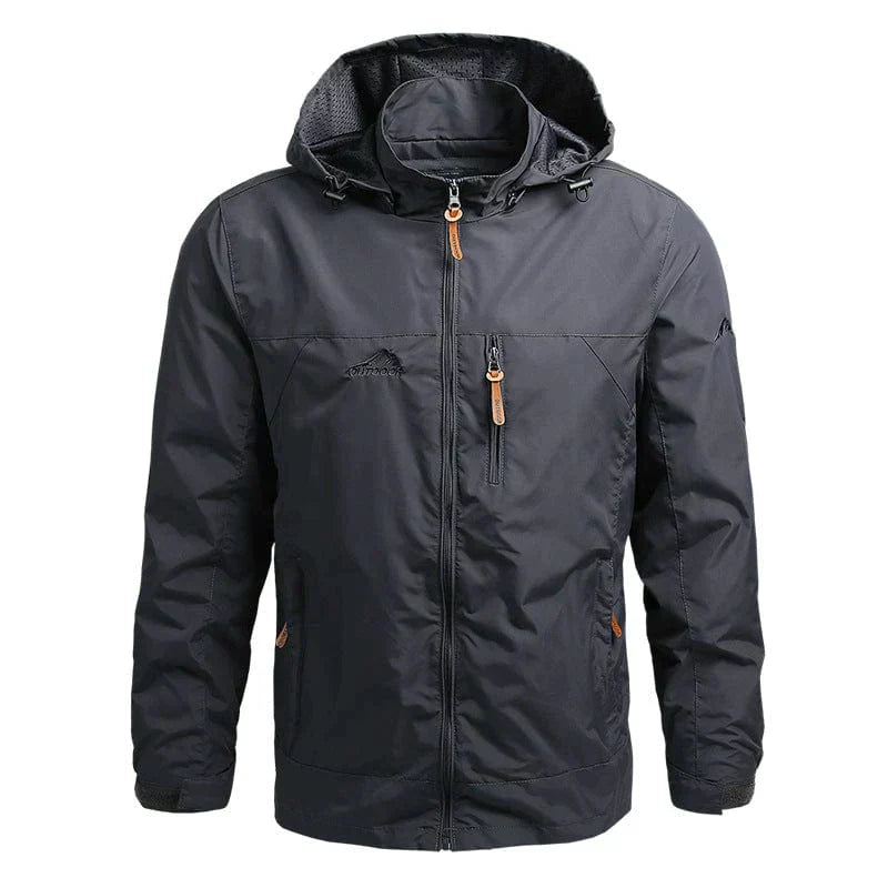 Stilvolle und bequeme wasserdichte Winterjacke mit Kapuze für Männer