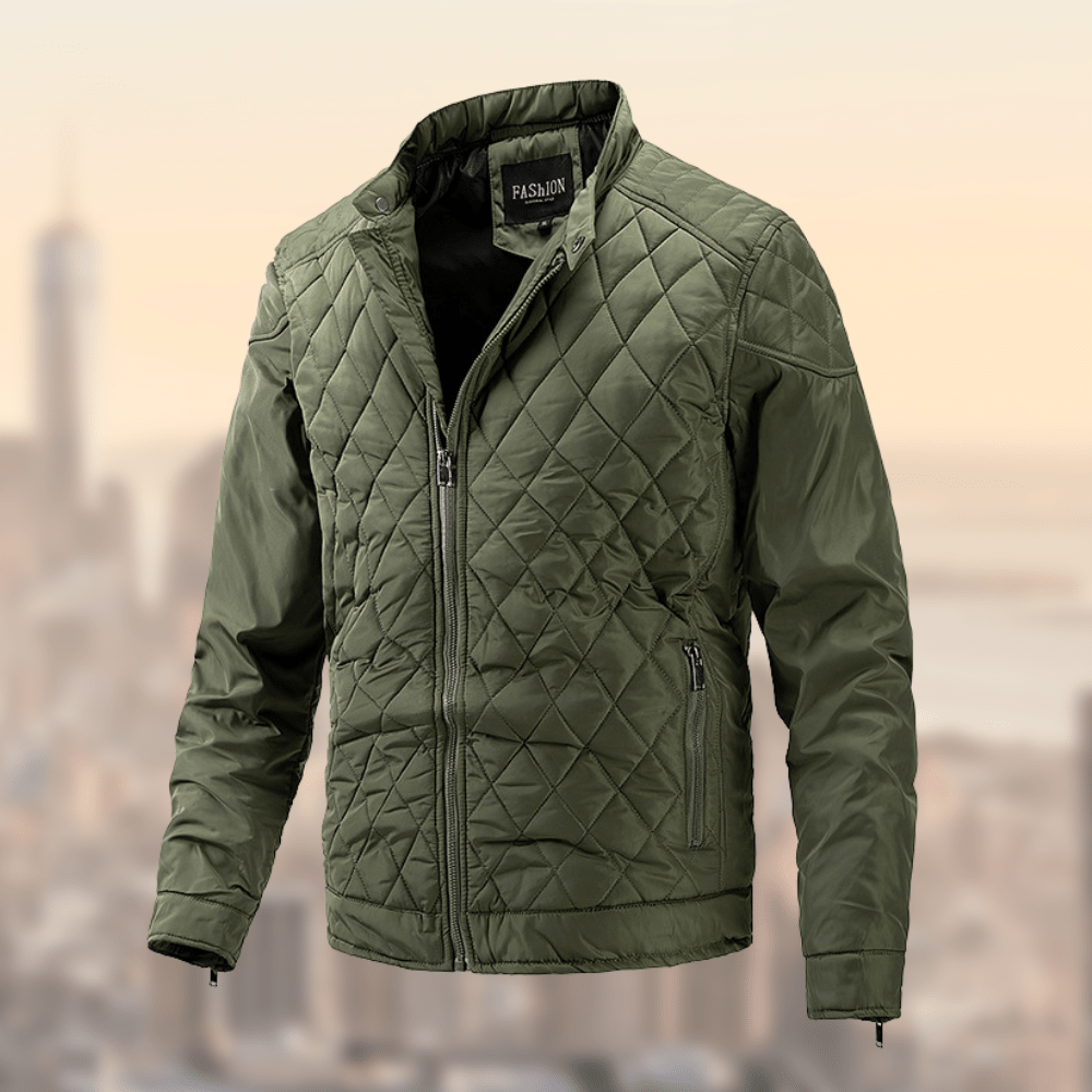 Leichte Wattierte Herrenjacke