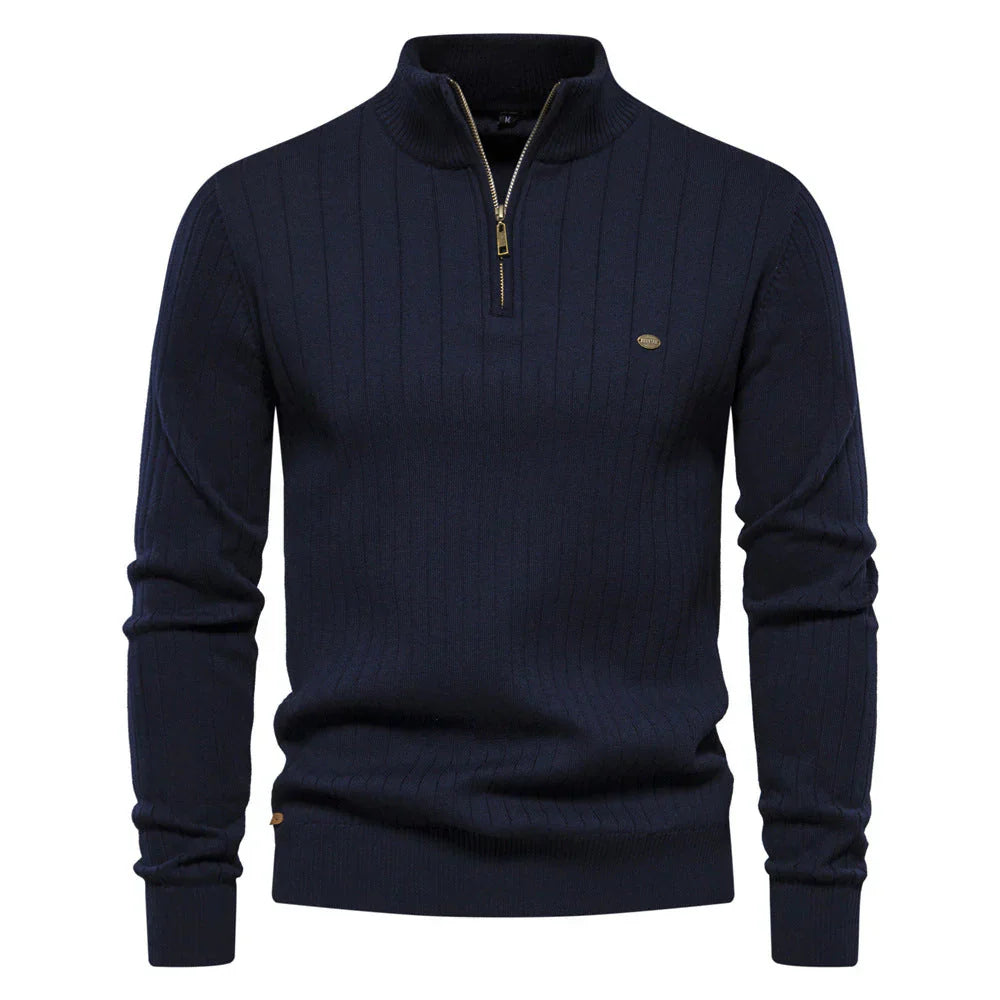 Herbst-Pullover mit Reißverschluss für Herren von Aiopeson