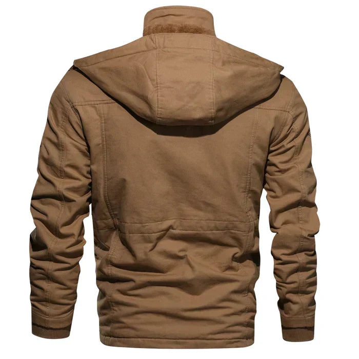 Elarova | Herren-Bomberjacke mit Fleece-Futter