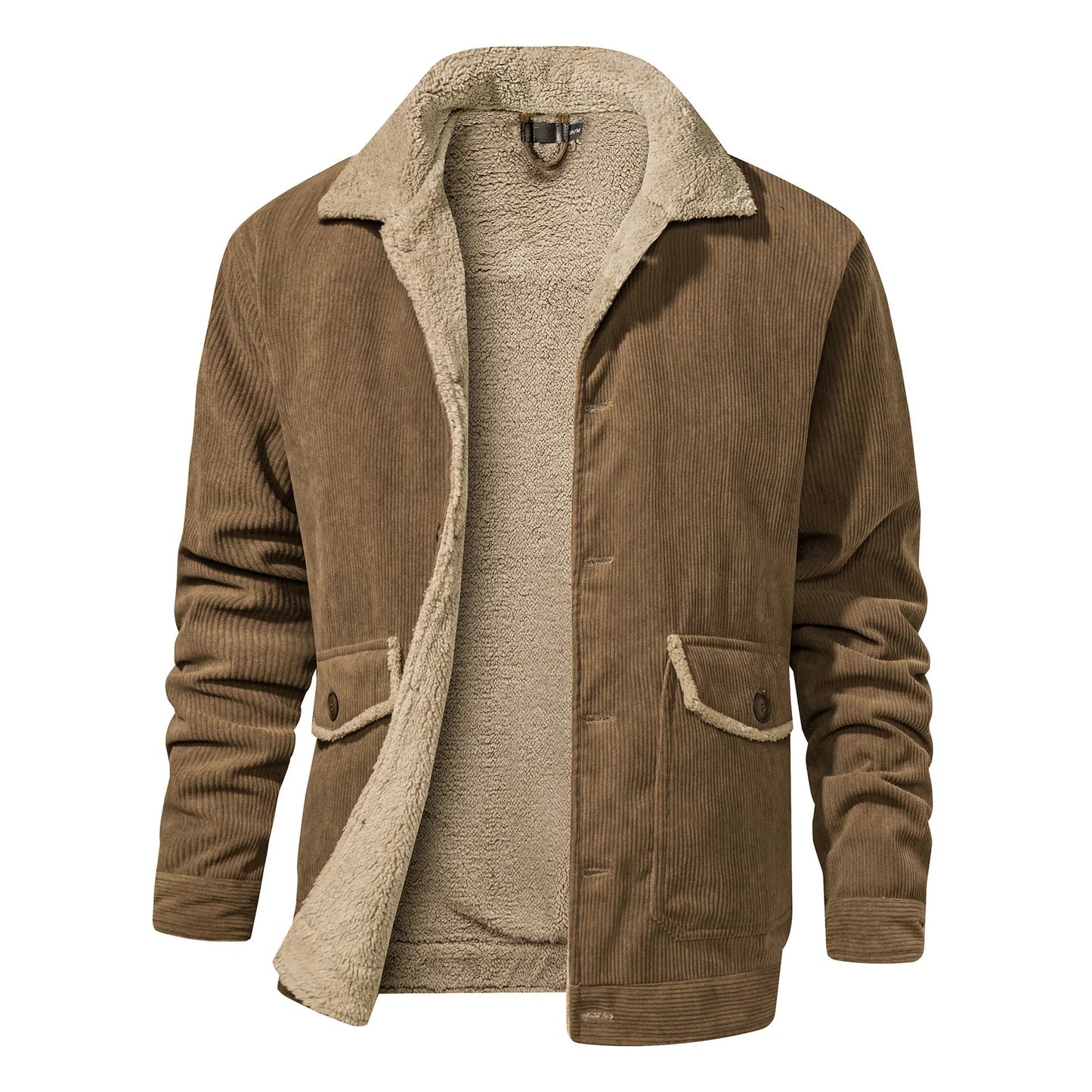 Elarova | Herren-Sherpa-Fleece-Jacke