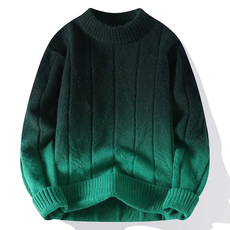Herren Strickpullover in Farbverlauf
