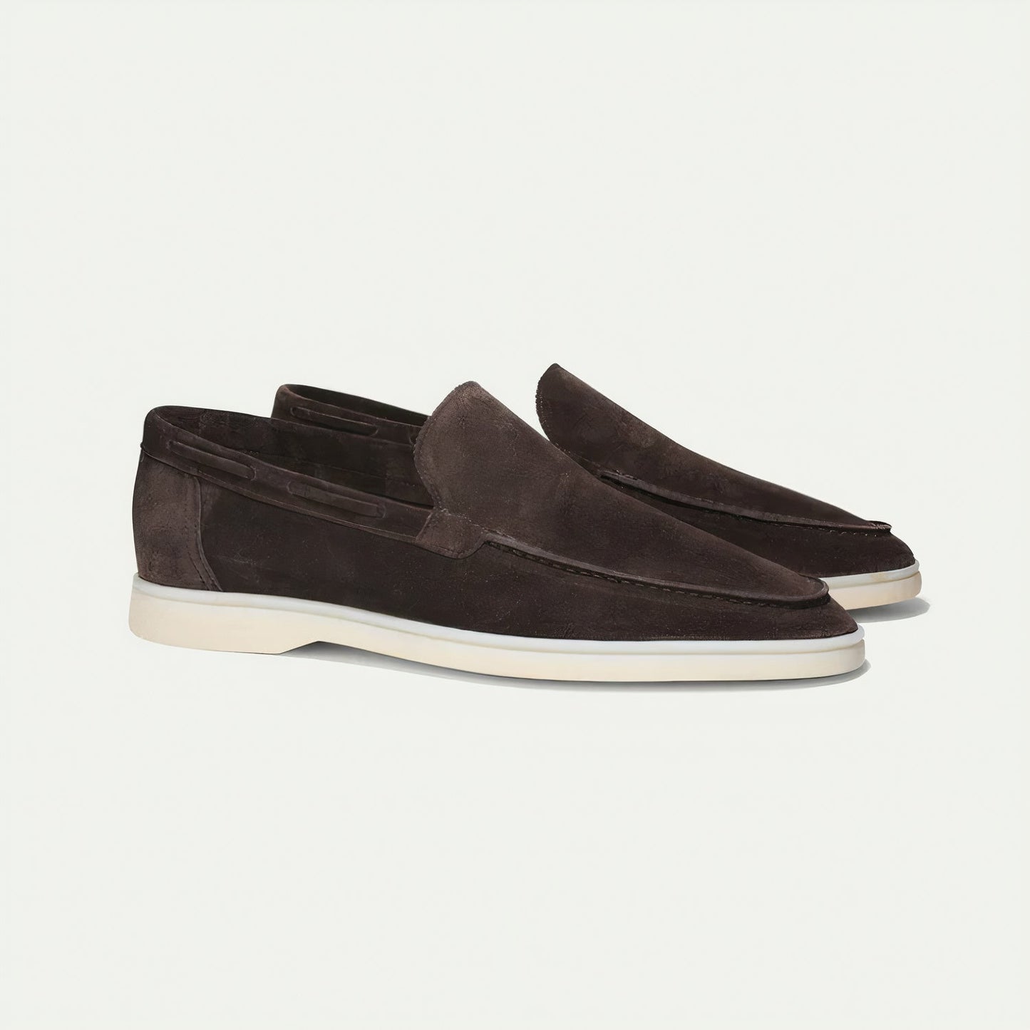 Herren-Wildleder-Loafer Elmar im klassischen Stil