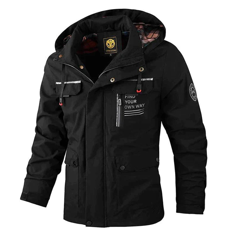 Elarova | Herren Casual Windbreaker Jacke