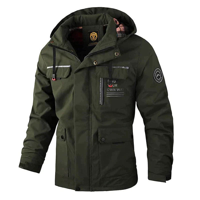 Elarova | Herren Casual Windbreaker Jacke