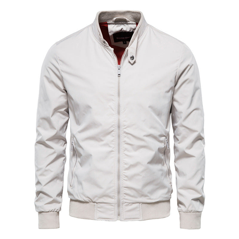 Elarova | Herren Stehkragen-Mid-Season-Jacke
