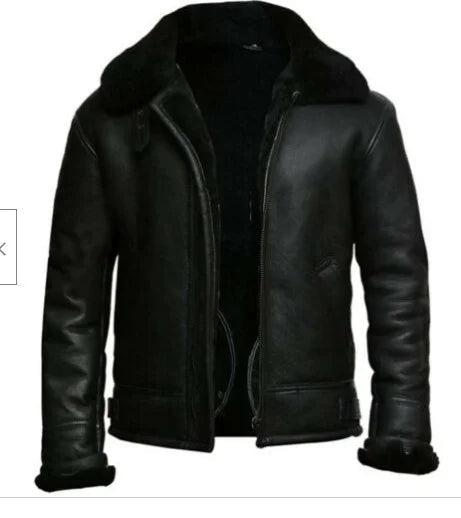 Elarova | Herren Winterjacke Anton mit Kunstpelz