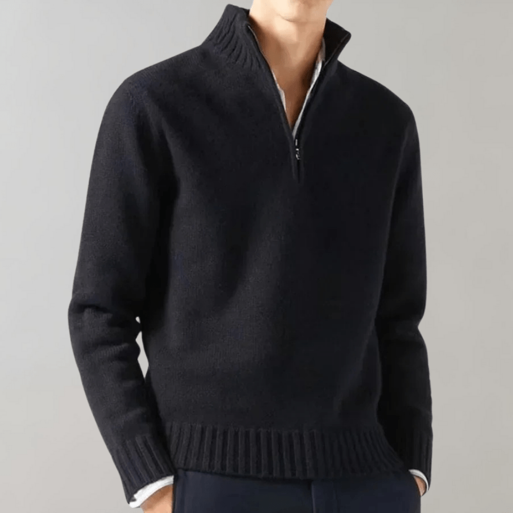 Herren Pullover mit Reißverschluss