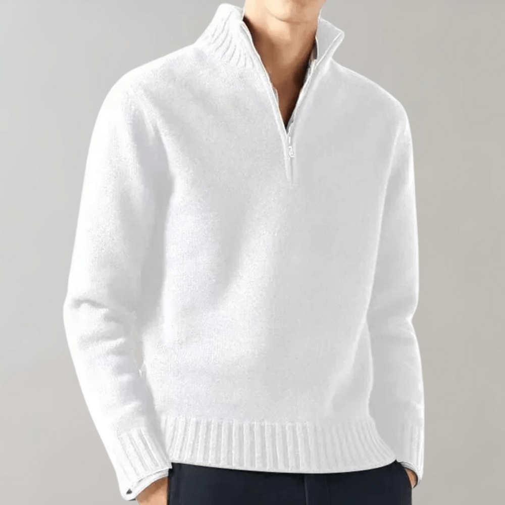 Herren Pullover mit Reißverschluss