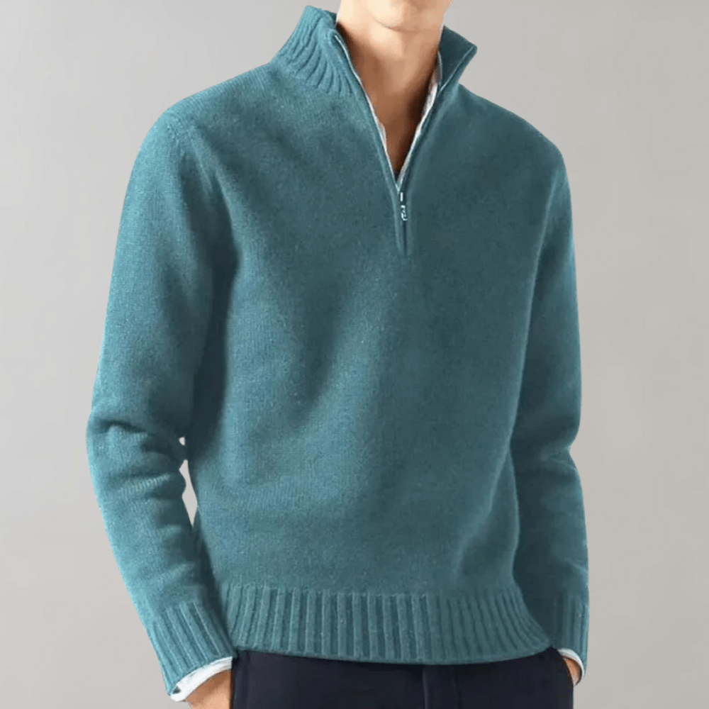 Herren Pullover mit Reißverschluss