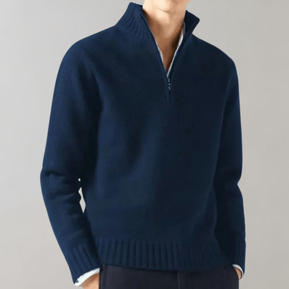 Herren Pullover mit Reißverschluss