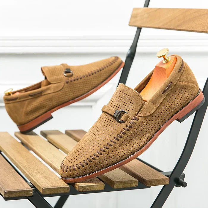 Herrenschuhe aus echtem Leder