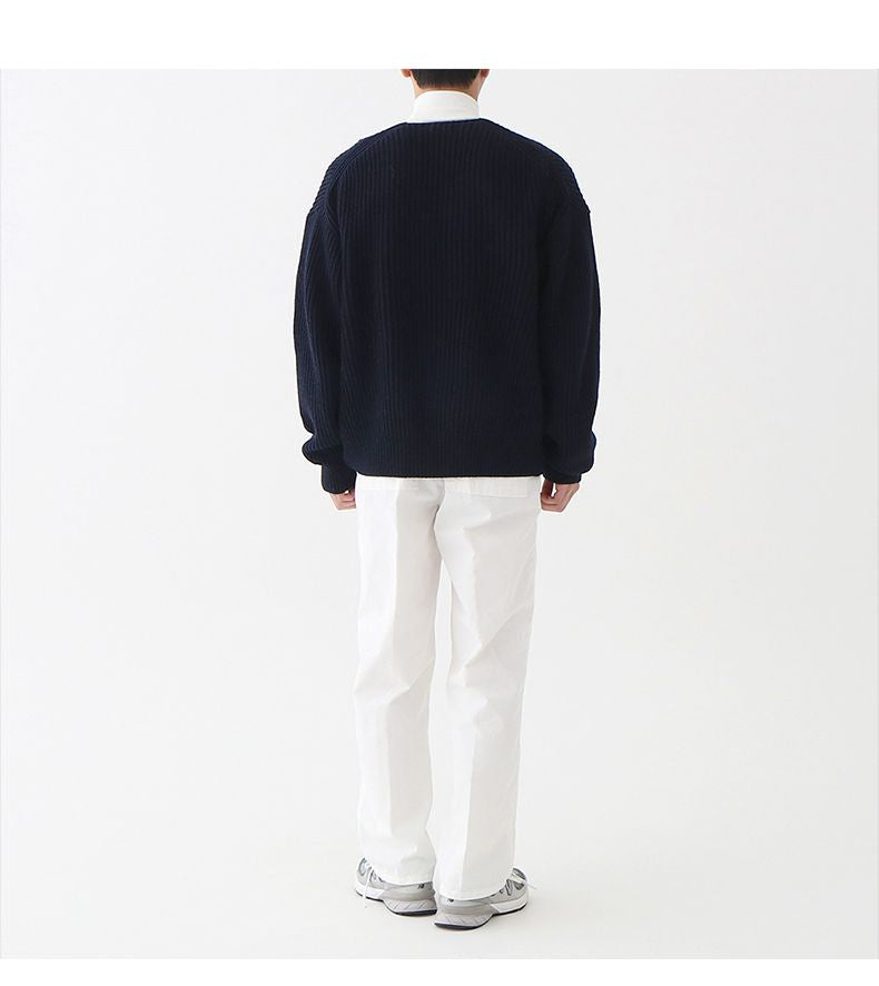 Herren strickjacke mit Reißverschluss