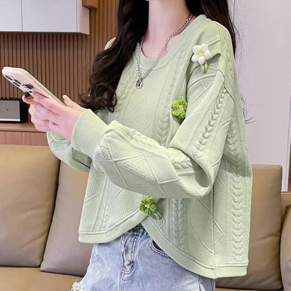 Hestia: Eleganter Damenpullover für einen stilvollen Look