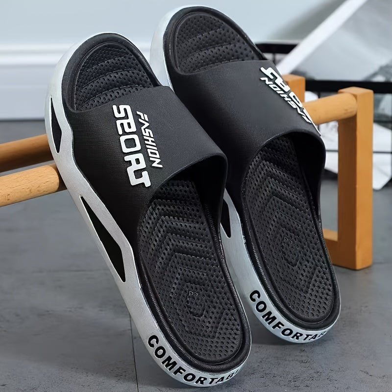 HydroFlex™ – Komfortable Herren Badeschlappen mit Atmungsaktivem Design