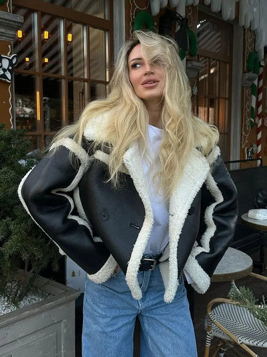 Elarova |  Jacke mit doppelter Knopfleiste für Damen