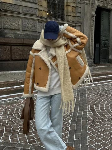 Elarova |  Jacke mit doppelter Knopfleiste für Damen