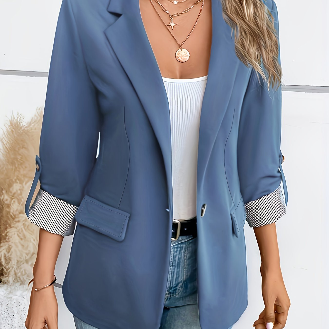 KnopfCharm™ – Weiche Strickjacke mit Knöpfen für Damen