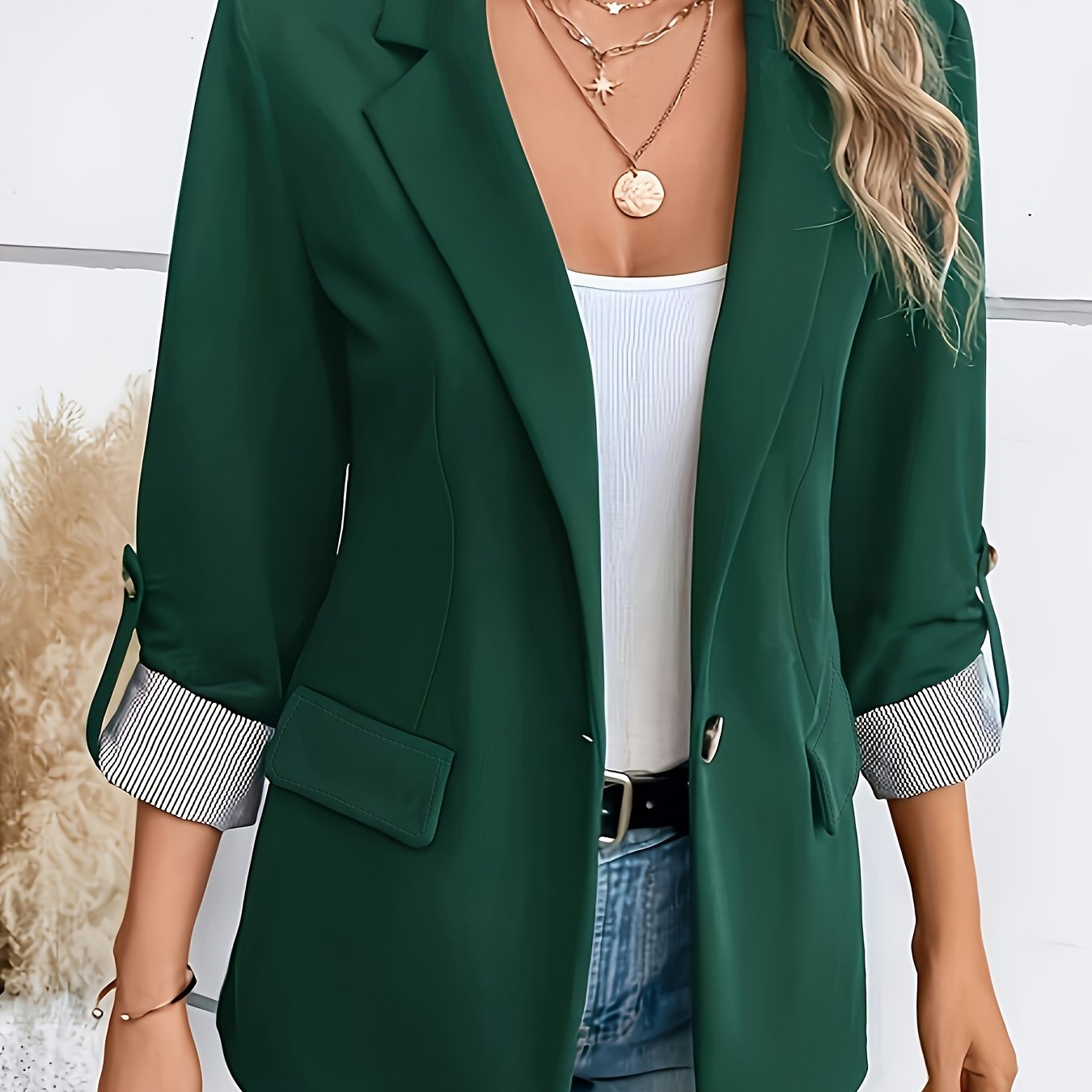 KnopfCharm™ – Weiche Strickjacke mit Knöpfen für Damen