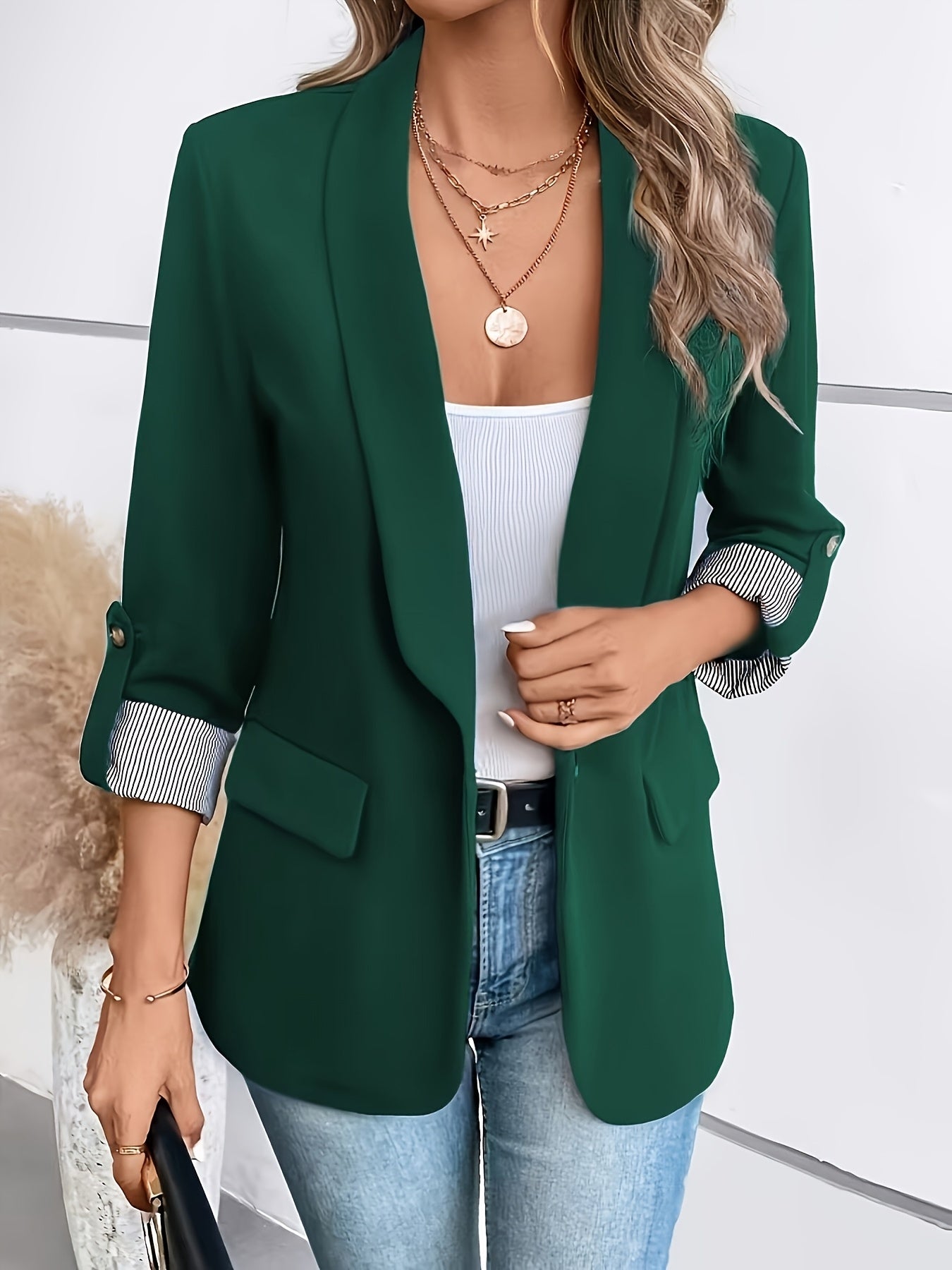 KnopfCharm™ – Weiche Strickjacke mit Knöpfen für Damen