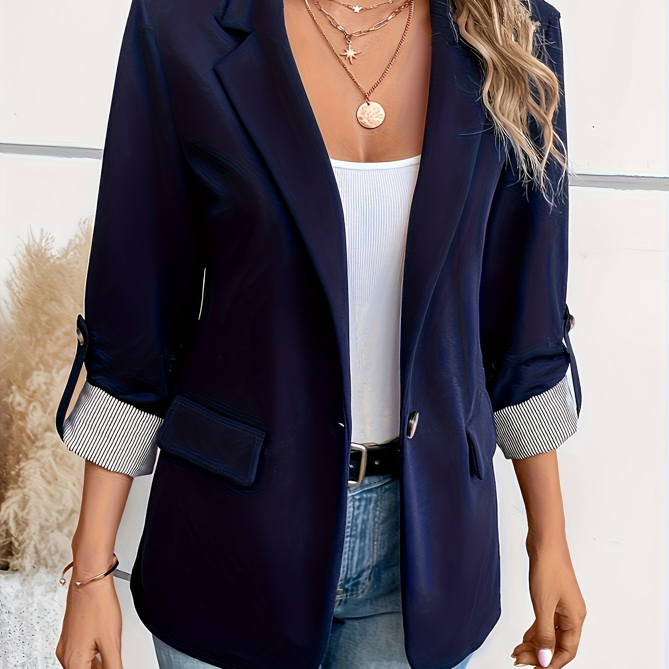 KnopfCharm™ – Weiche Strickjacke mit Knöpfen für Damen