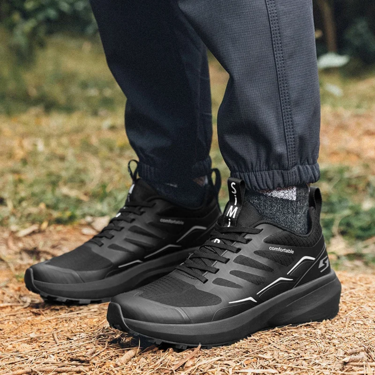 Komfortable Wanderschuhe für Herren mit Fußgewölbestütze