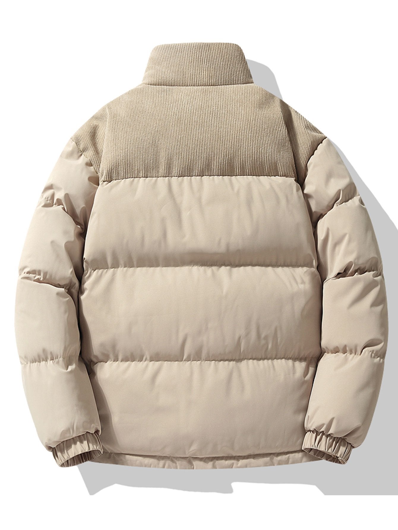Elarova | Kordkragen-Pufferjacke für Herren