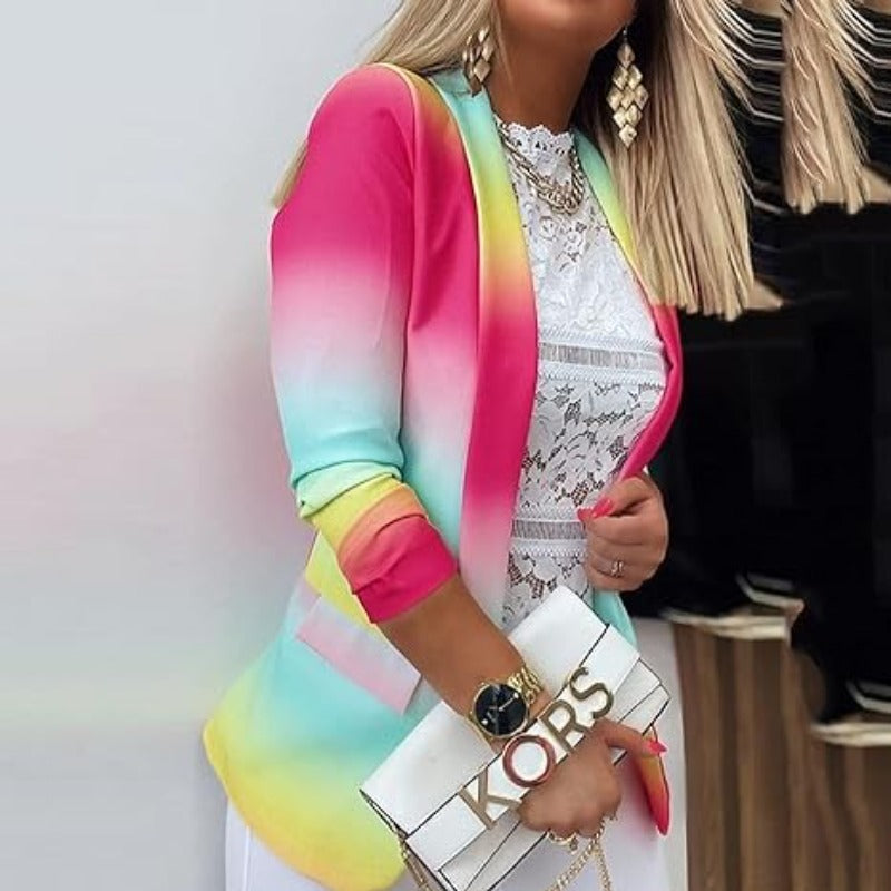 Elarova |  Langarm-Blazer für Damen