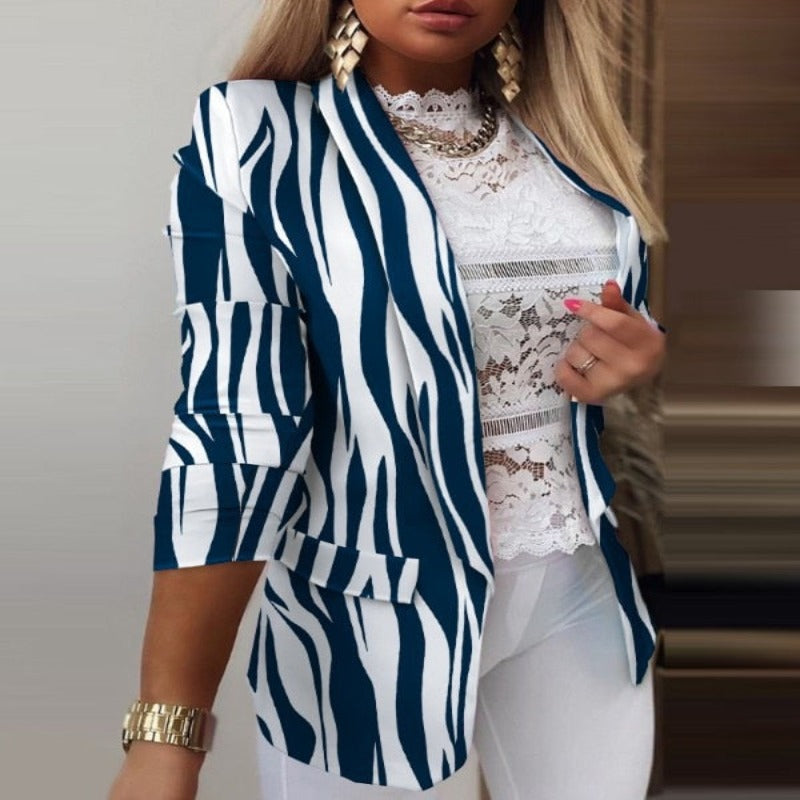 Elarova |  Langarm-Blazer für Damen