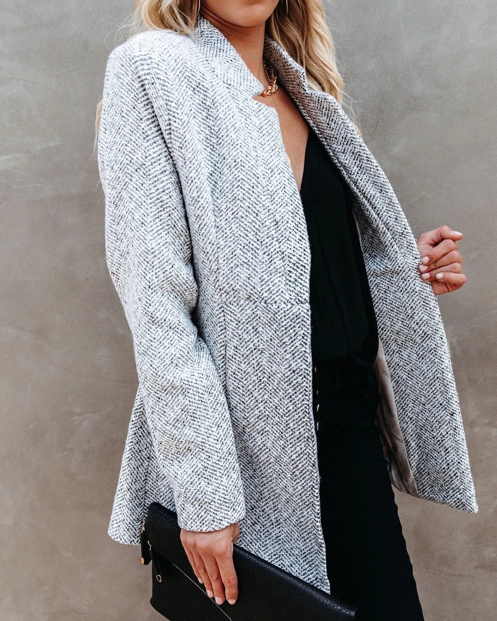 Elarova |  Langärmliger Blazer für Damen