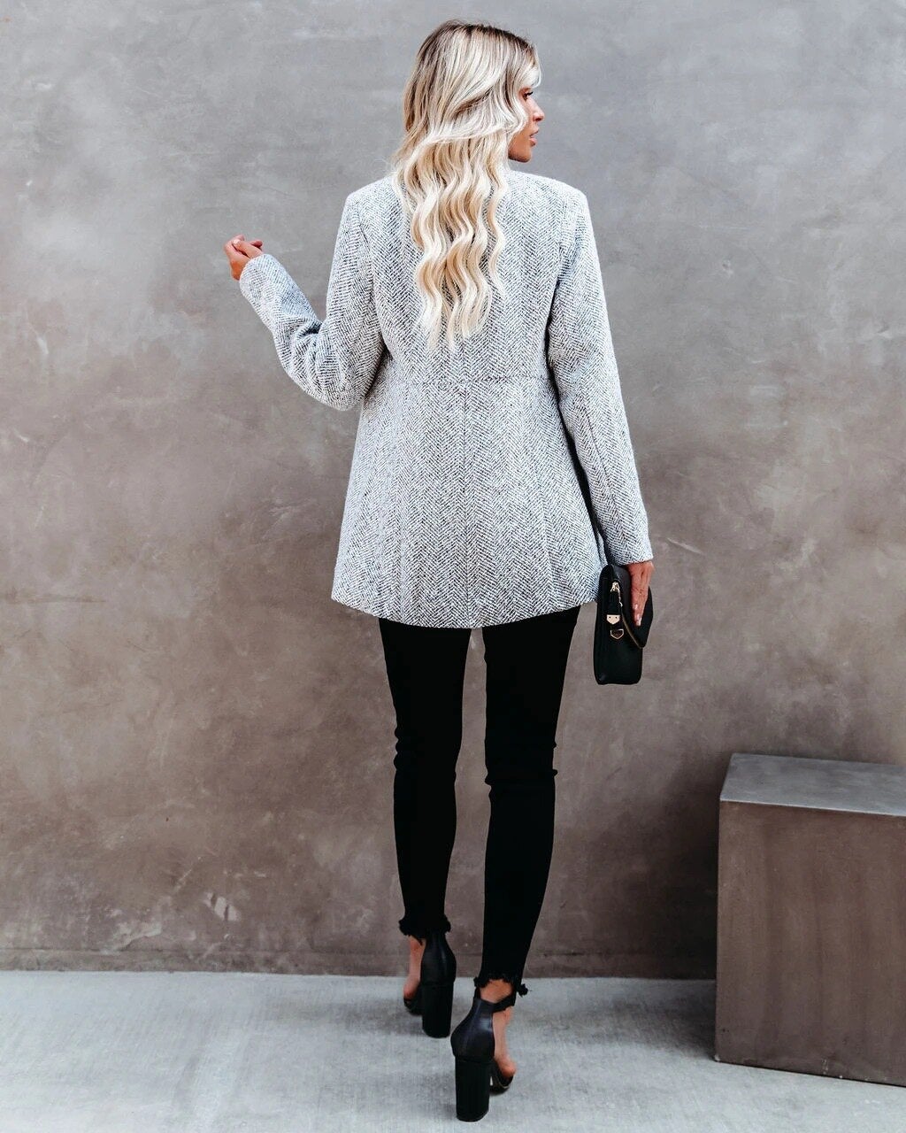 Elarova |  Langärmliger Blazer für Damen