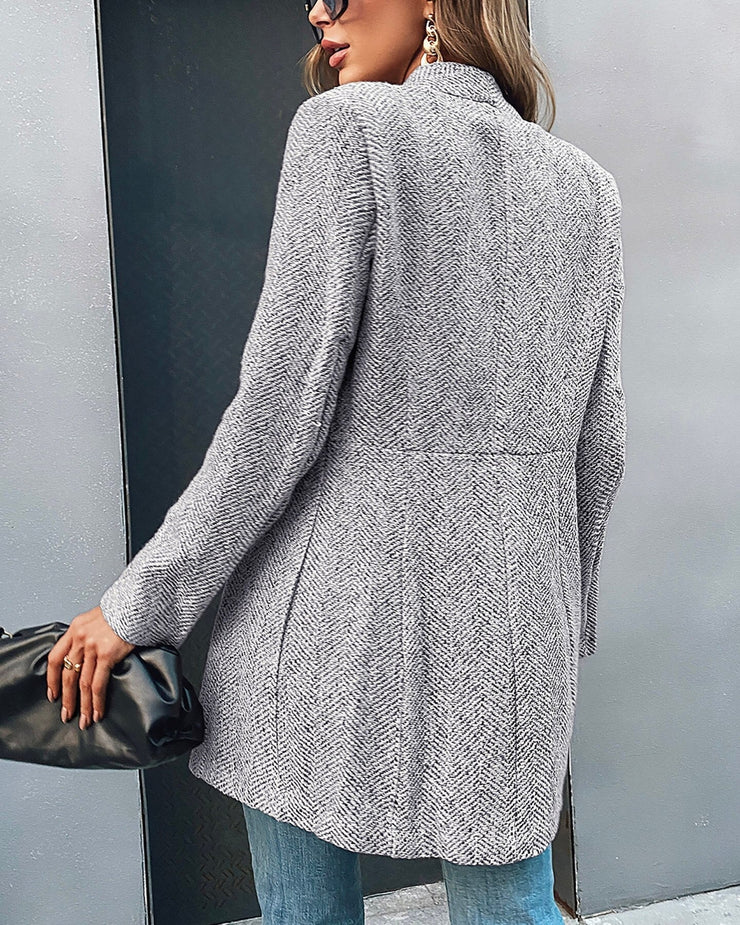 Elarova |  Langer Blazer für Damen