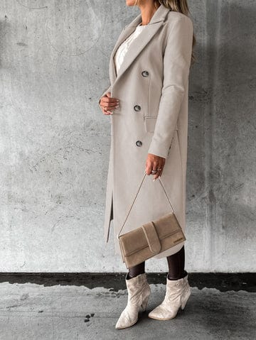 Elarova |  Langer Mantel für Damen