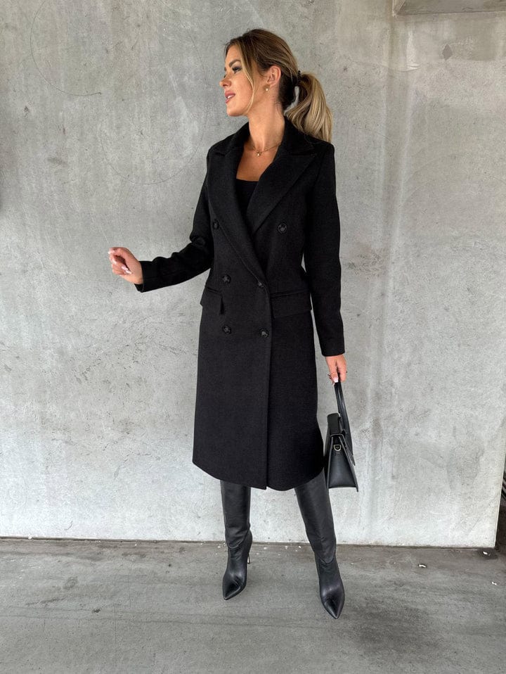 Elarova |  Langer Mantel für Damen