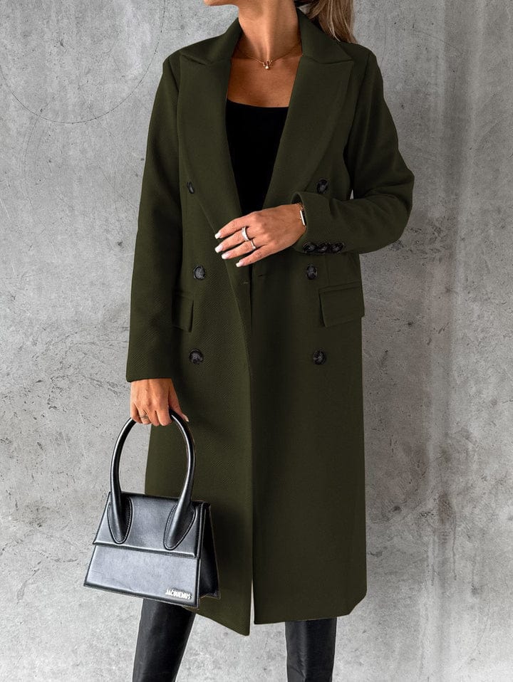 Elarova |  Langer Mantel für Damen